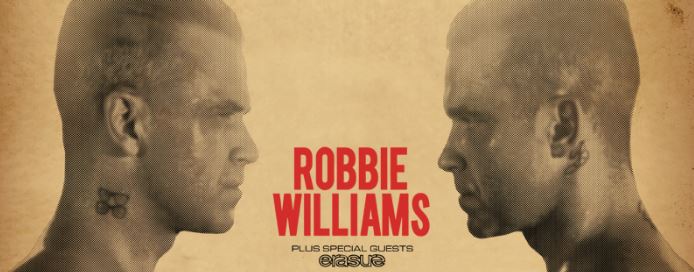 , Robbie Williams op zaterdag 8 juli @ Werchter Boutique!