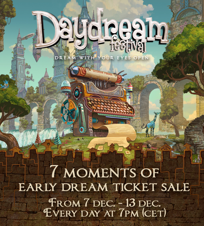 , Daydream Festival start Early Dream Ticket Sale week!