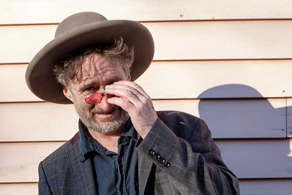 Jon Cleary en SaRon Crenshaw bij op de affiche van Blues Peer!