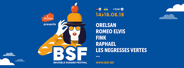 De eerste namen voor Brussels Summer Festival!