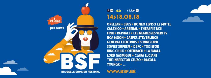 , BRUSSELS SUMMER FESTIVAL komt met 7 nieuwe namen!