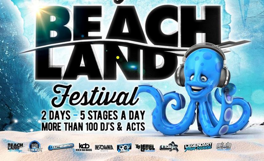 Op  7 en 8 juli puur festivalplezier @ Beachland festival!