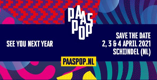 , Paaspop 2020 gaat niet door!