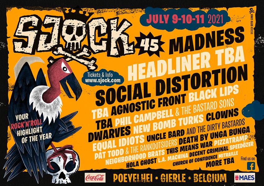 Sjock Festival komt met eerste namen voor 2021!