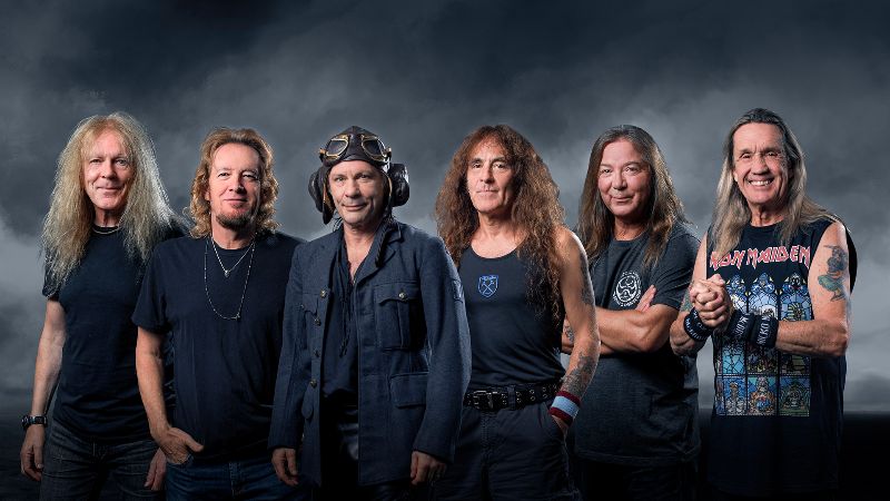 Iron Maiden op donderdag 16 juni 2022 headliner @ Graspop!