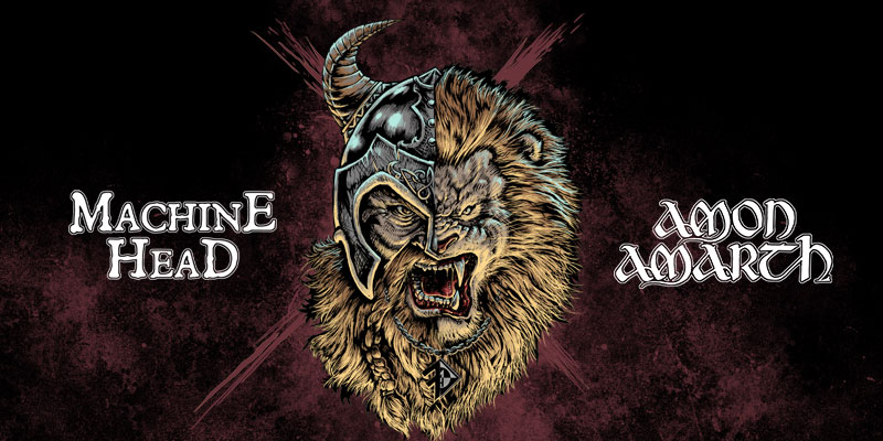 Machine Head & Amon Amarth op 21 oktober 2022 @ Vorst Nationaal!