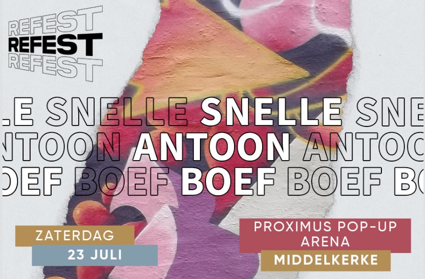 , REFEST, hét nieuwe rap &#038; hiphop festival op 23 juli 2022 @ Middelkerke