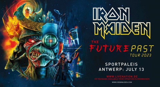 , Iron Maiden op 13 juli naar Sportpaleis Antwerpen!