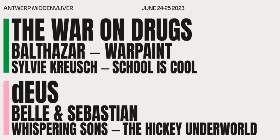 Live is Live kondigt vijf nieuwe namen aan: Belle and Sebastian, Sylvie Kreusch, Whispering Sons, The Hickey Underworld en School is Cool!