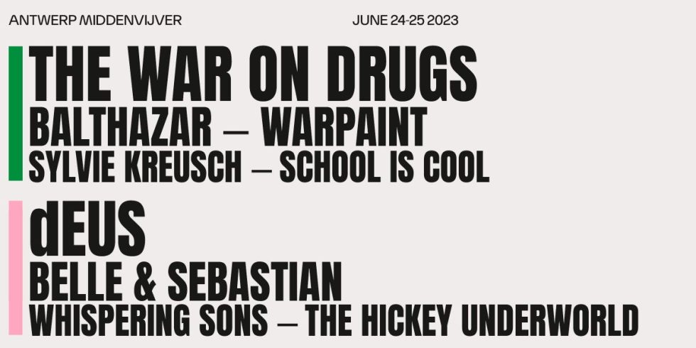 , Live is Live kondigt vijf nieuwe namen aan: Belle and Sebastian, Sylvie Kreusch, Whispering Sons, The Hickey Underworld en School is Cool!