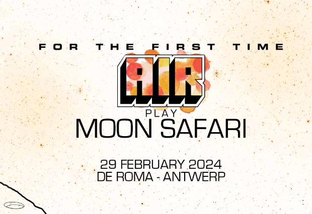 Air brengt iconisch album ‘Moon Safari’ live in De Roma op 29 februari!