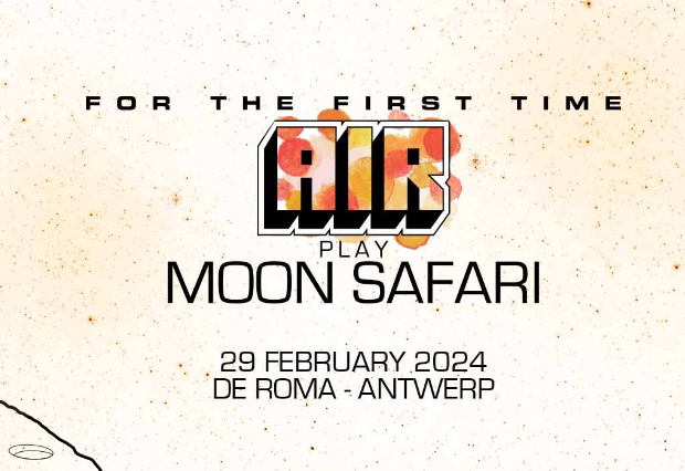 , Air brengt iconisch album &#8216;Moon Safari&#8217; live in De Roma op 29 februari!