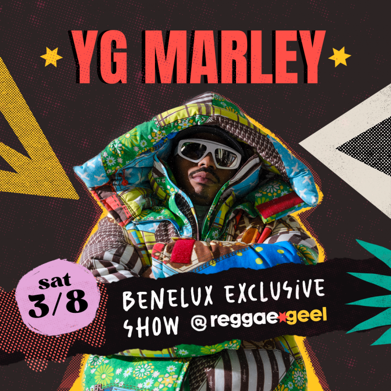 Exclusieve Benelux-show YG Marley @ Reggae Geel!