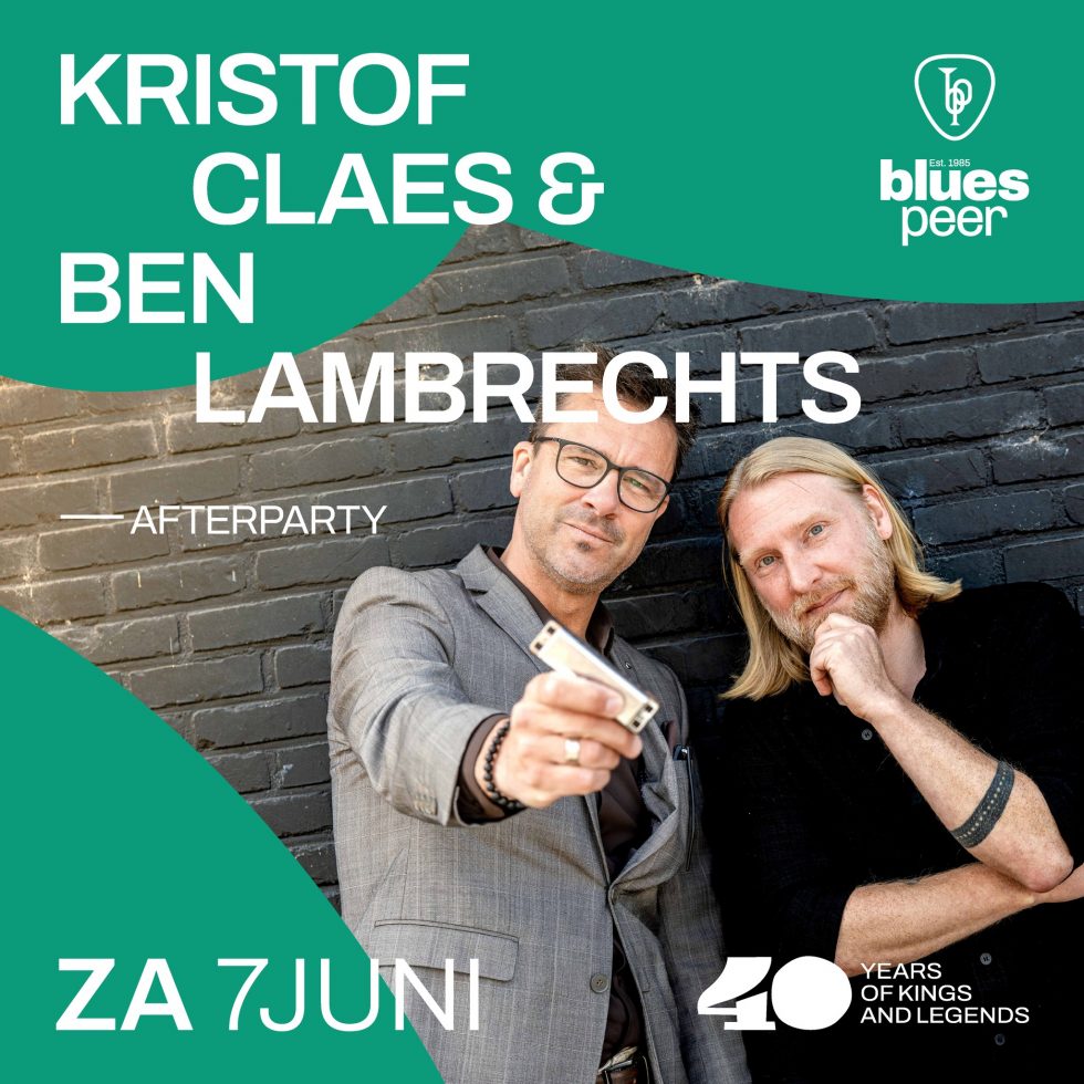 Unieke deejayset op Blues Peer 2025:Kristof Claes & Ben Lambrechts kruisenhun platenkasten!