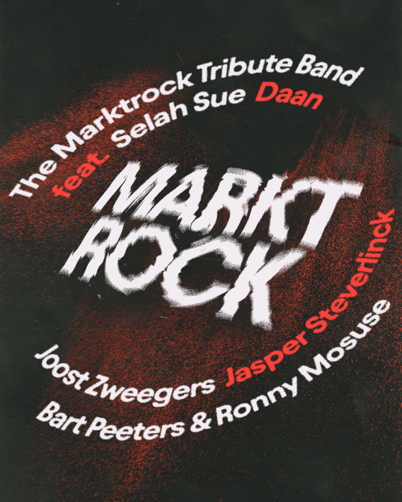 “The Marktrock Tribute Band” eert Marktrock en Jokke Kerkhofs met topcast van Belgische artiesten!